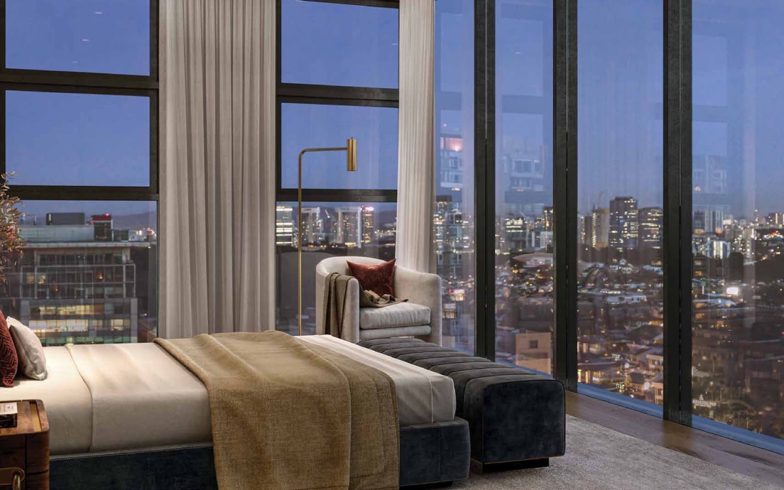 111 Menerung bedroom: artist's impression