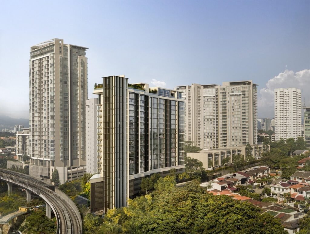 111 Menerung, Bangsar: artist's impression of the tower