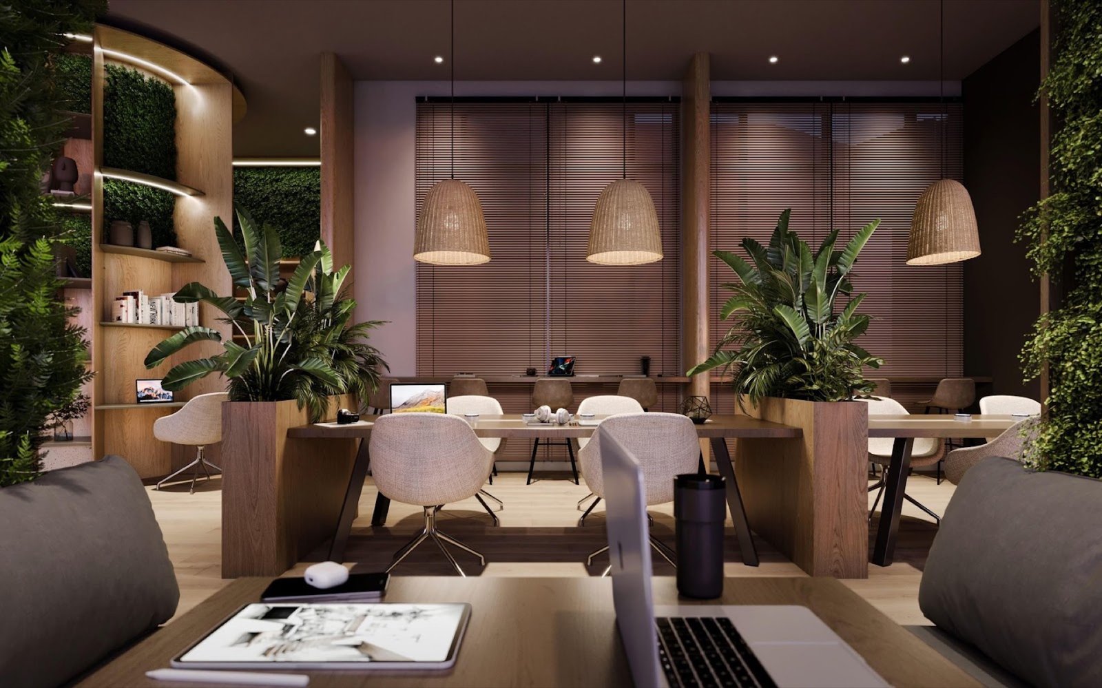 Alora Residences co-working space: artist's impression