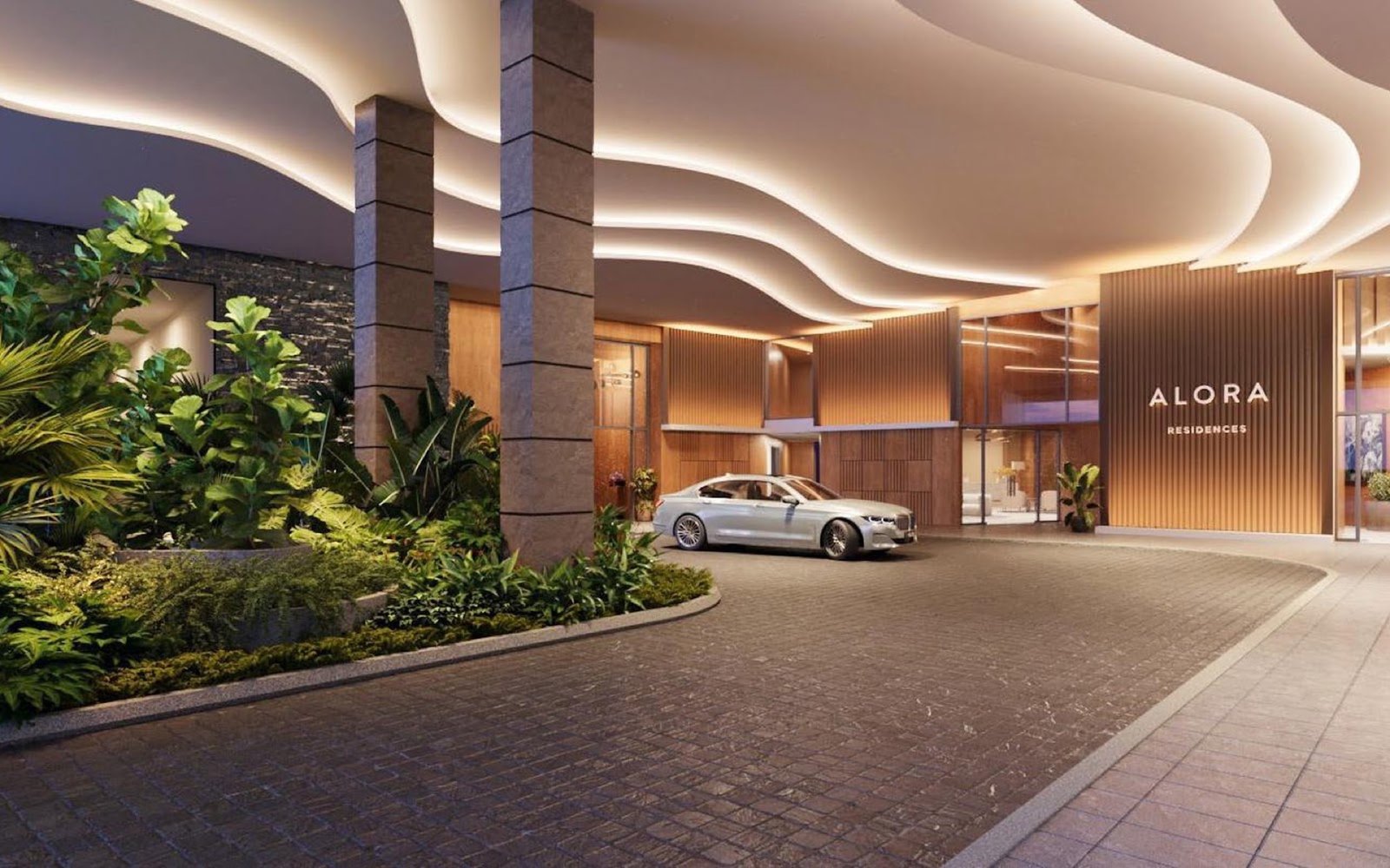 Alora Residences drop-off: artist's impression