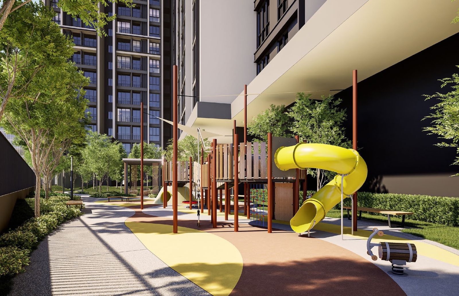 Amara Residences kids' playground: artist's impression