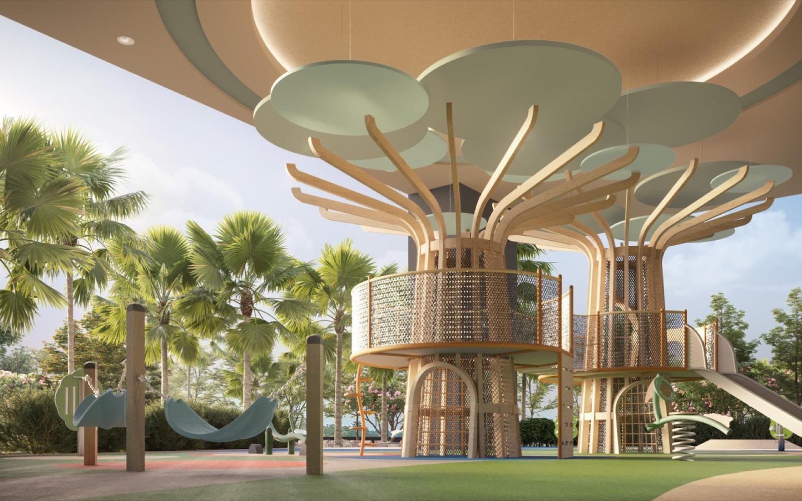 Amaya Residences tree house and play area: artist's impression