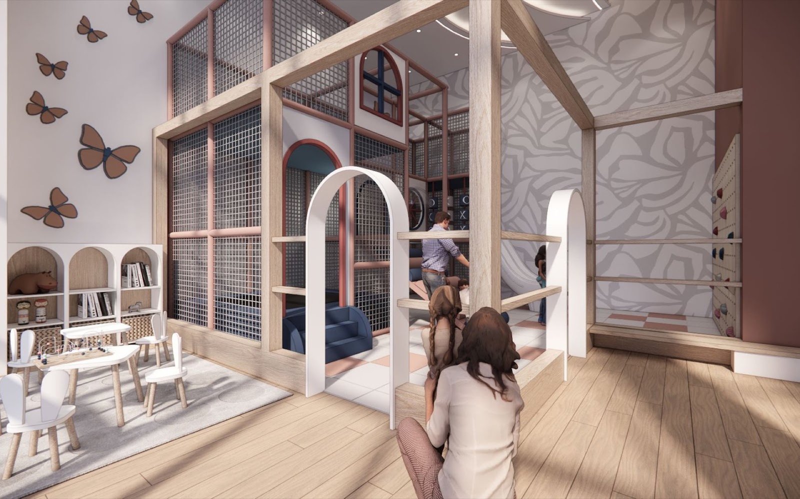 Aricia Residences children's play area: artist's impression
