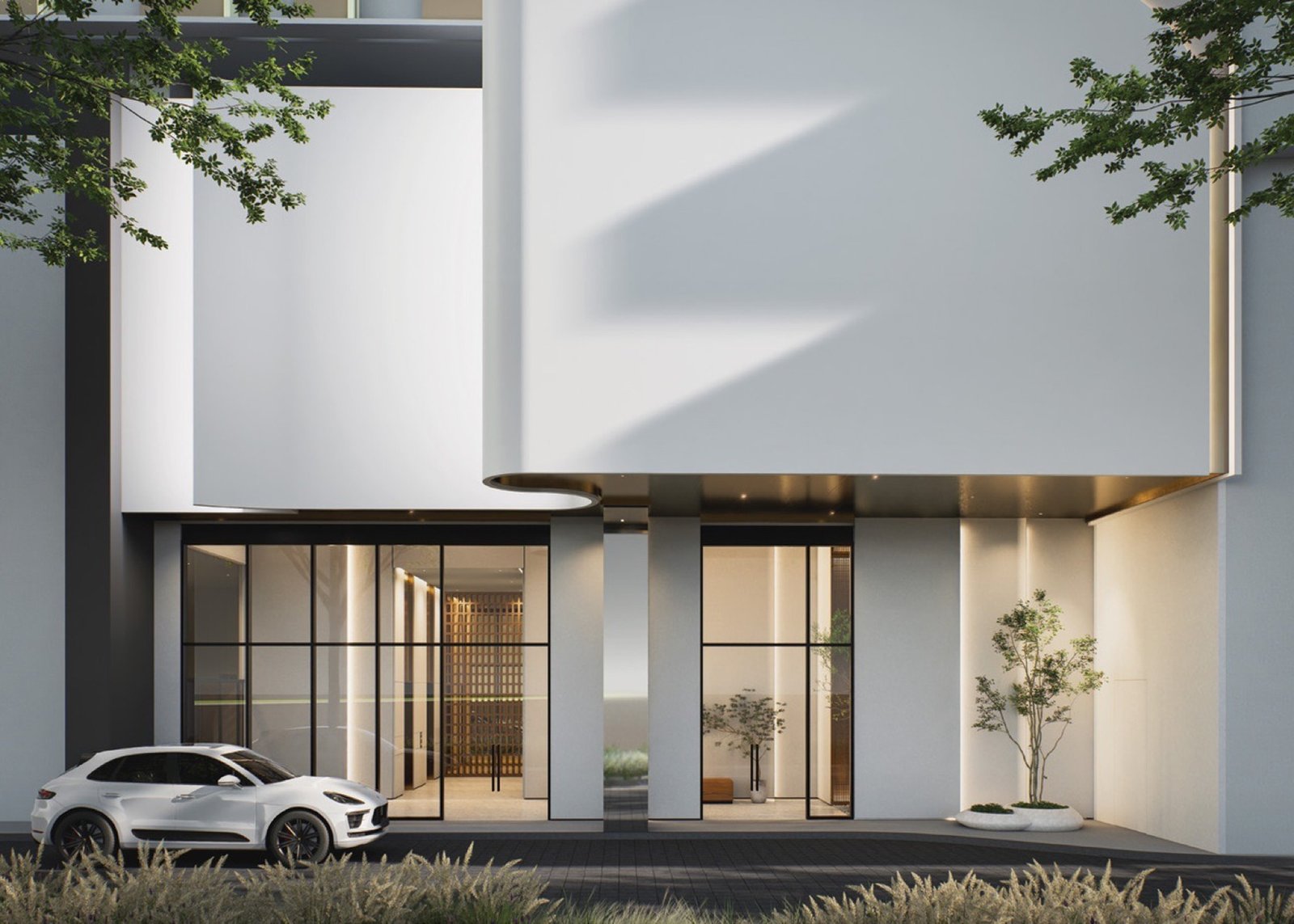 ARRA Residences drop-off: artist's impression