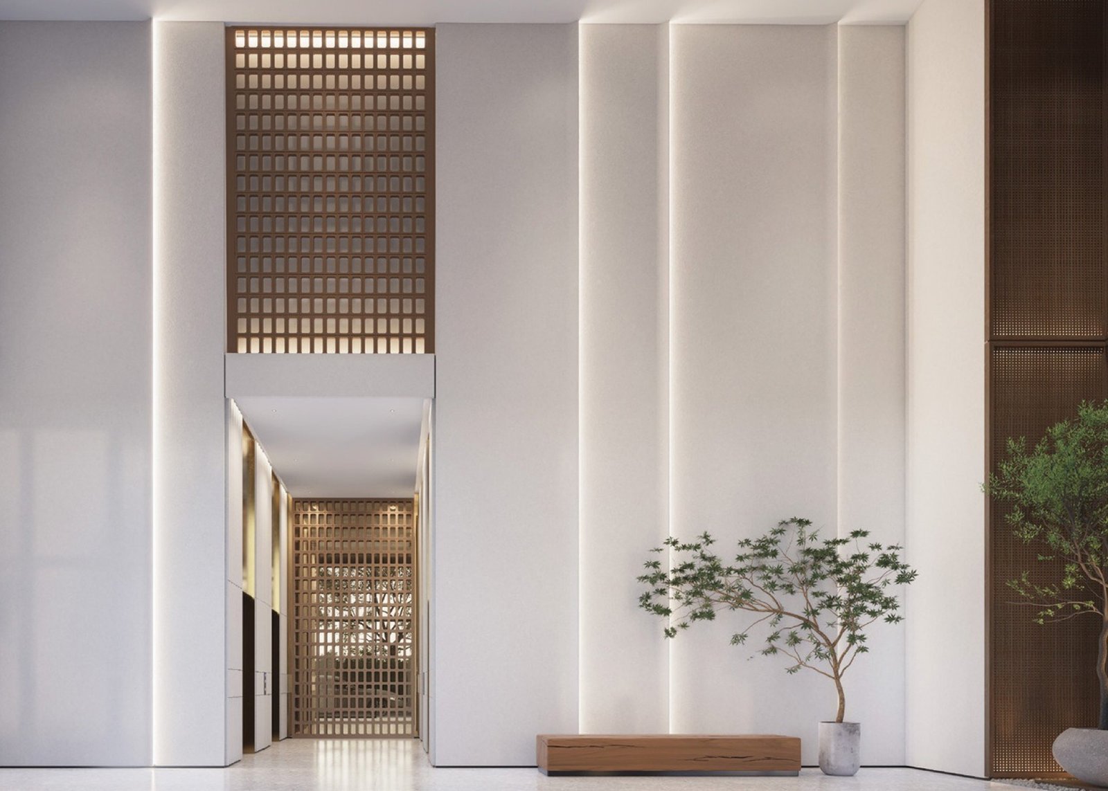 ARRA Residences lift lobby: artist's impression