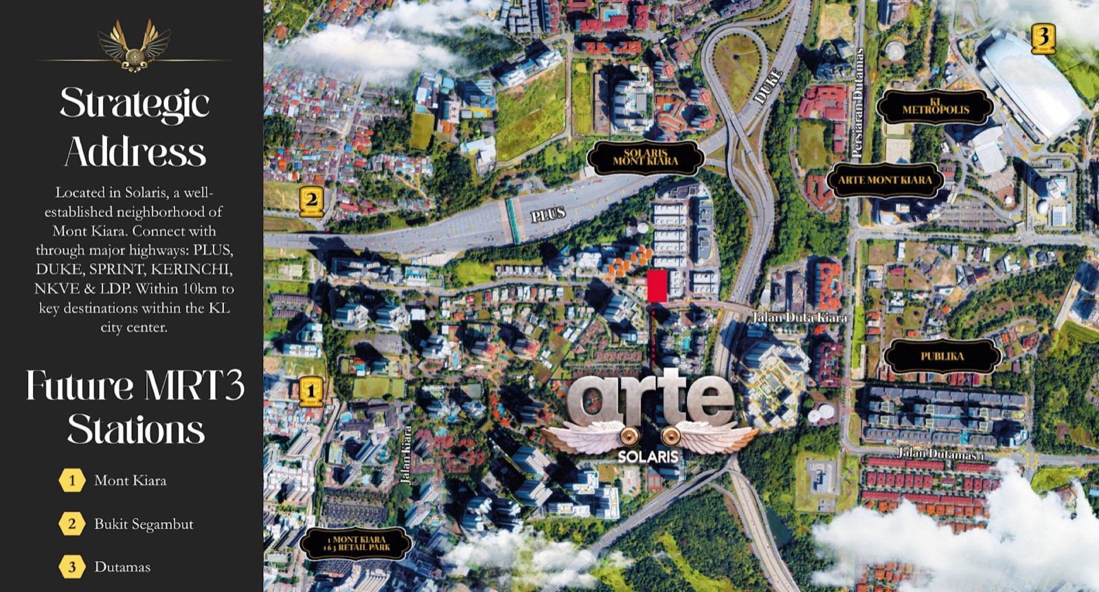 Arte Solaris location map