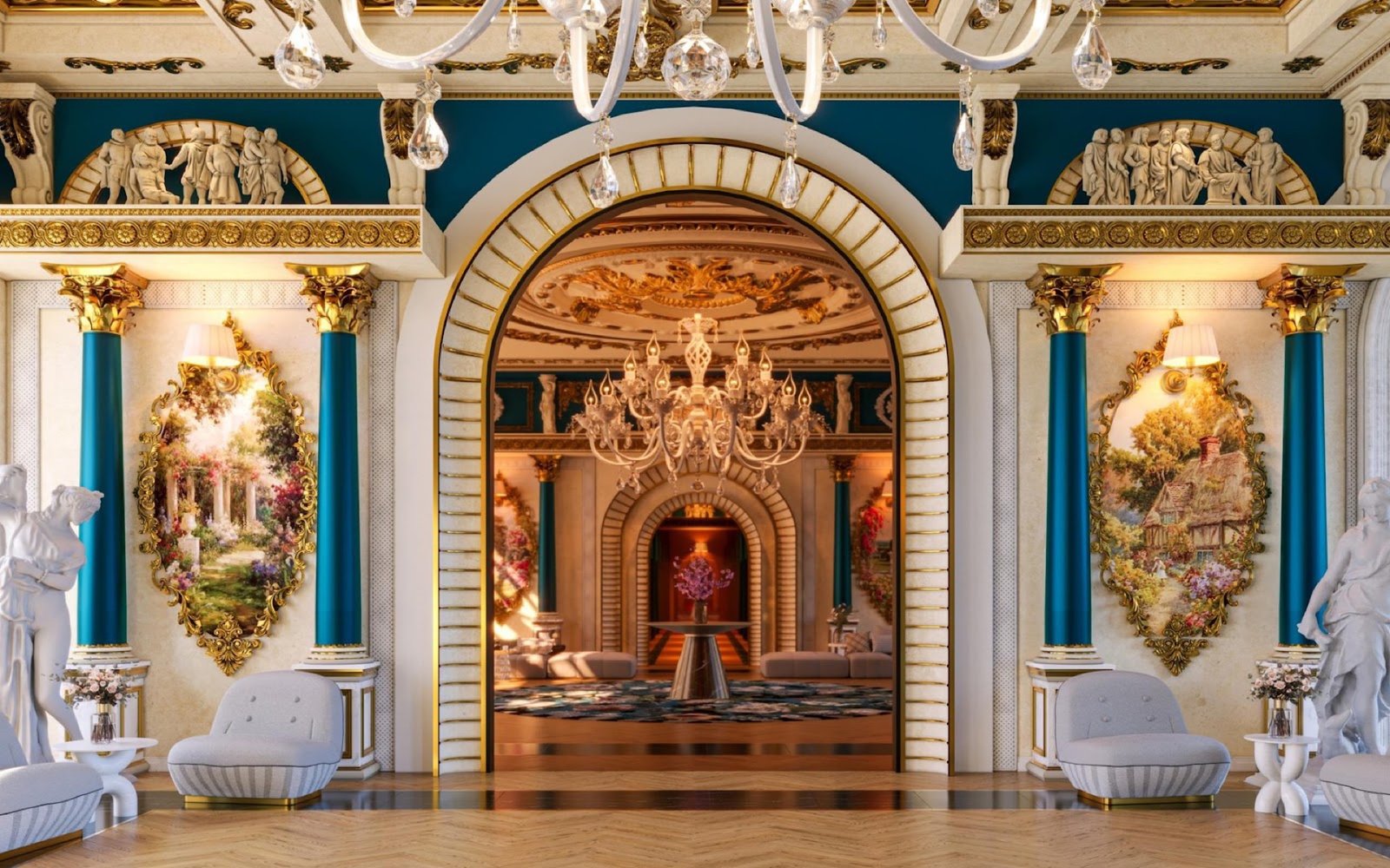 Arte Star grand lobby: artist's impression