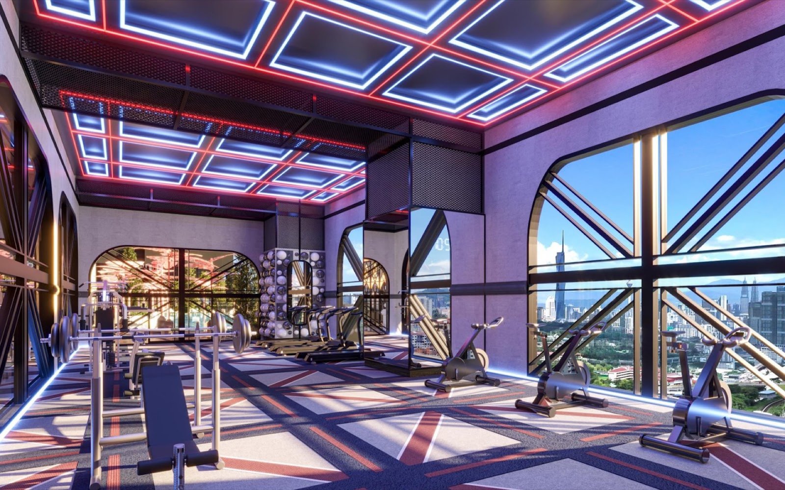 Arte Star gym: artist's impression