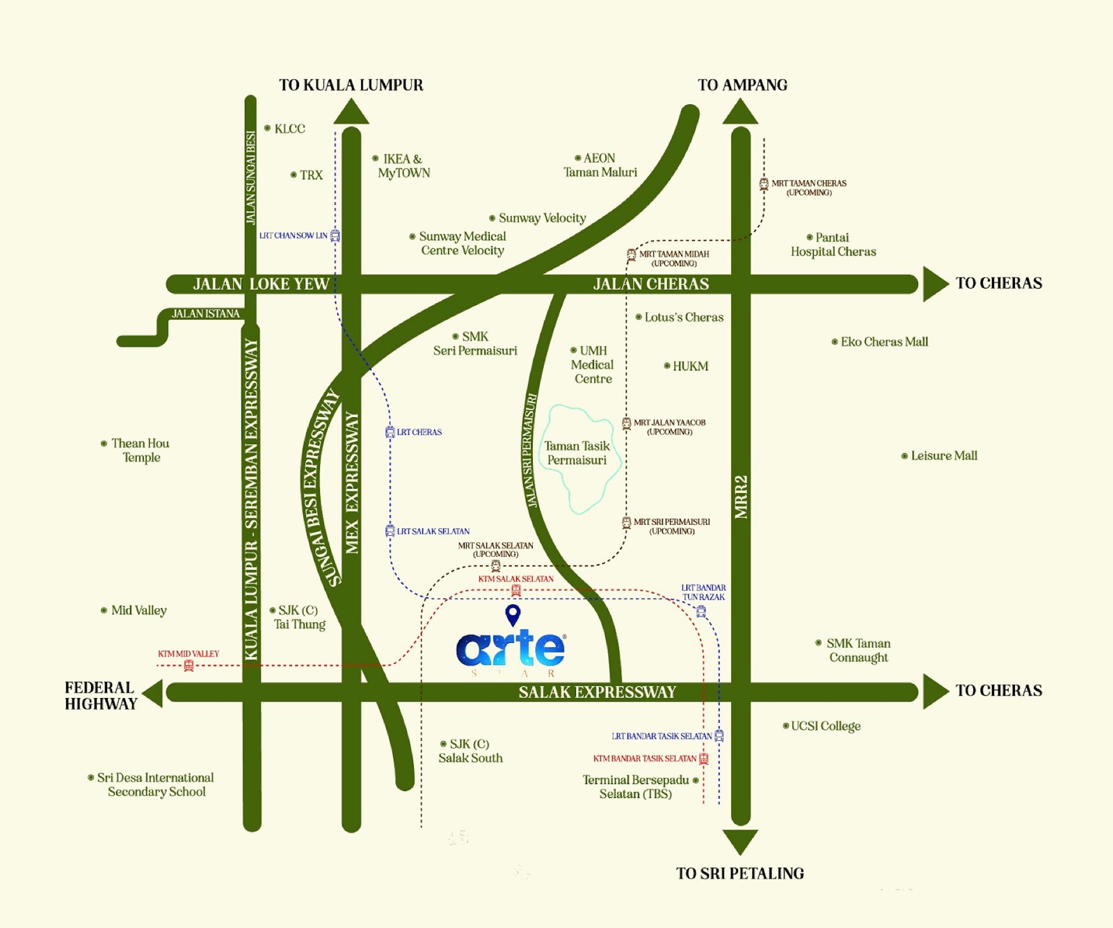Arte Star Milano location map