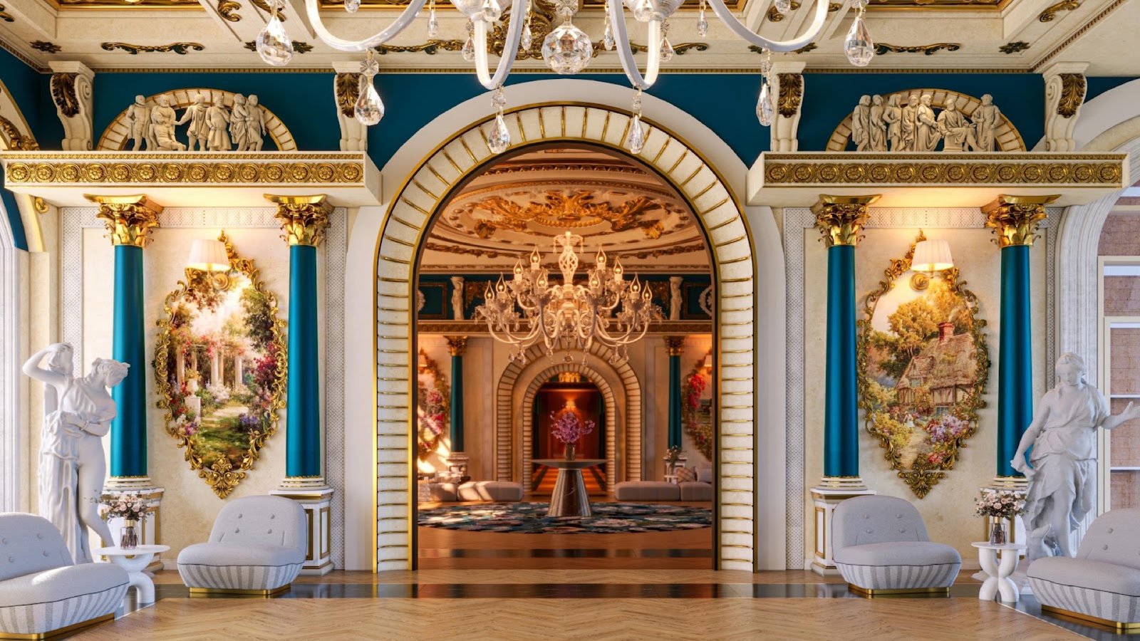Arte Star The Regal Buckingham Lobby: artist's impression