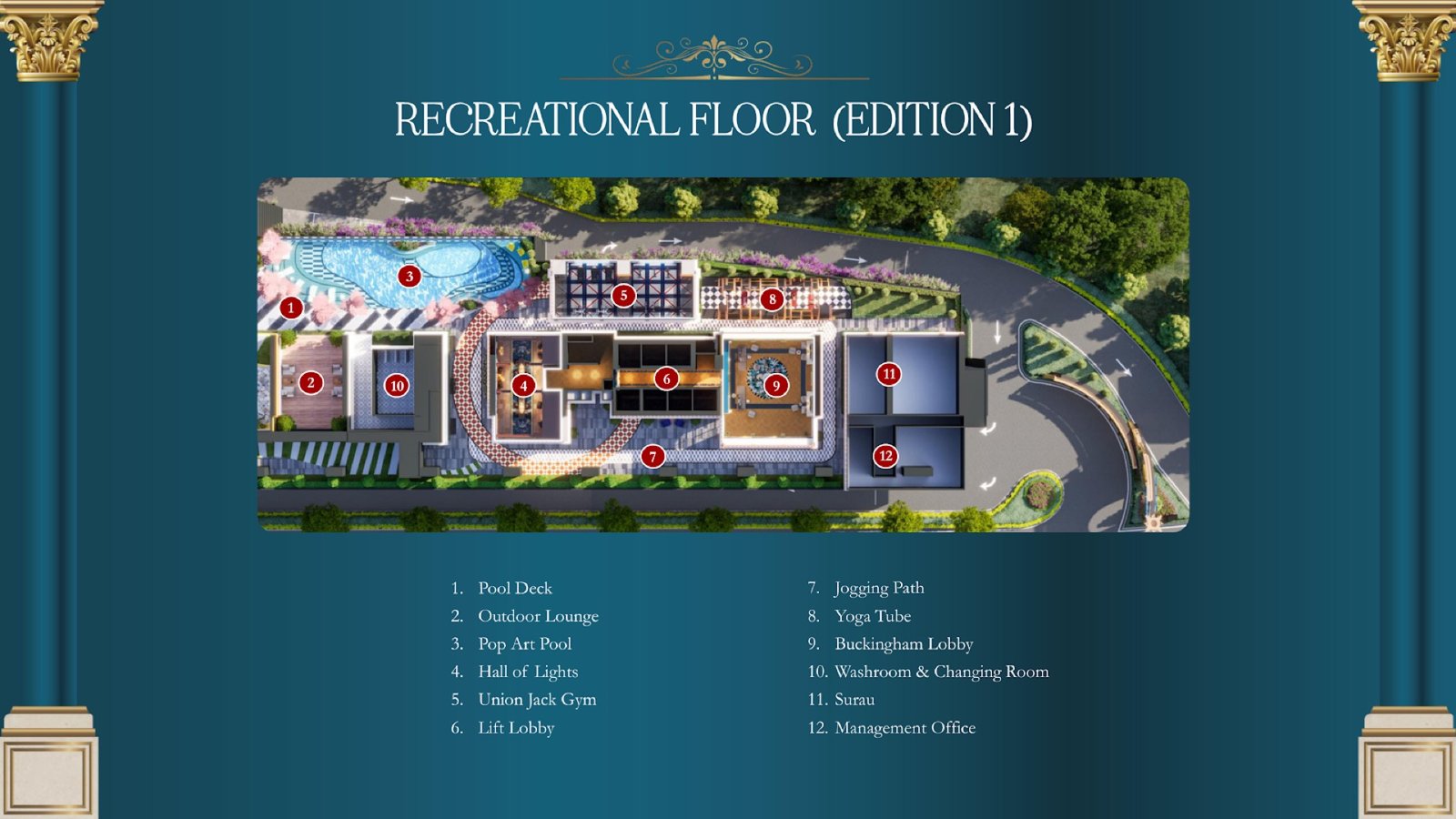 Arte Star The Regal recreational floor plan