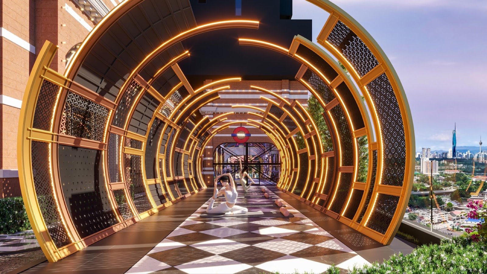 Arte Star The Regal Yoga Tube: artist's impression