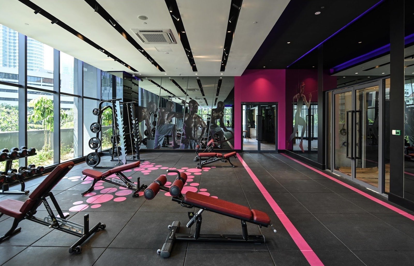 Ascott Star Residence gym area