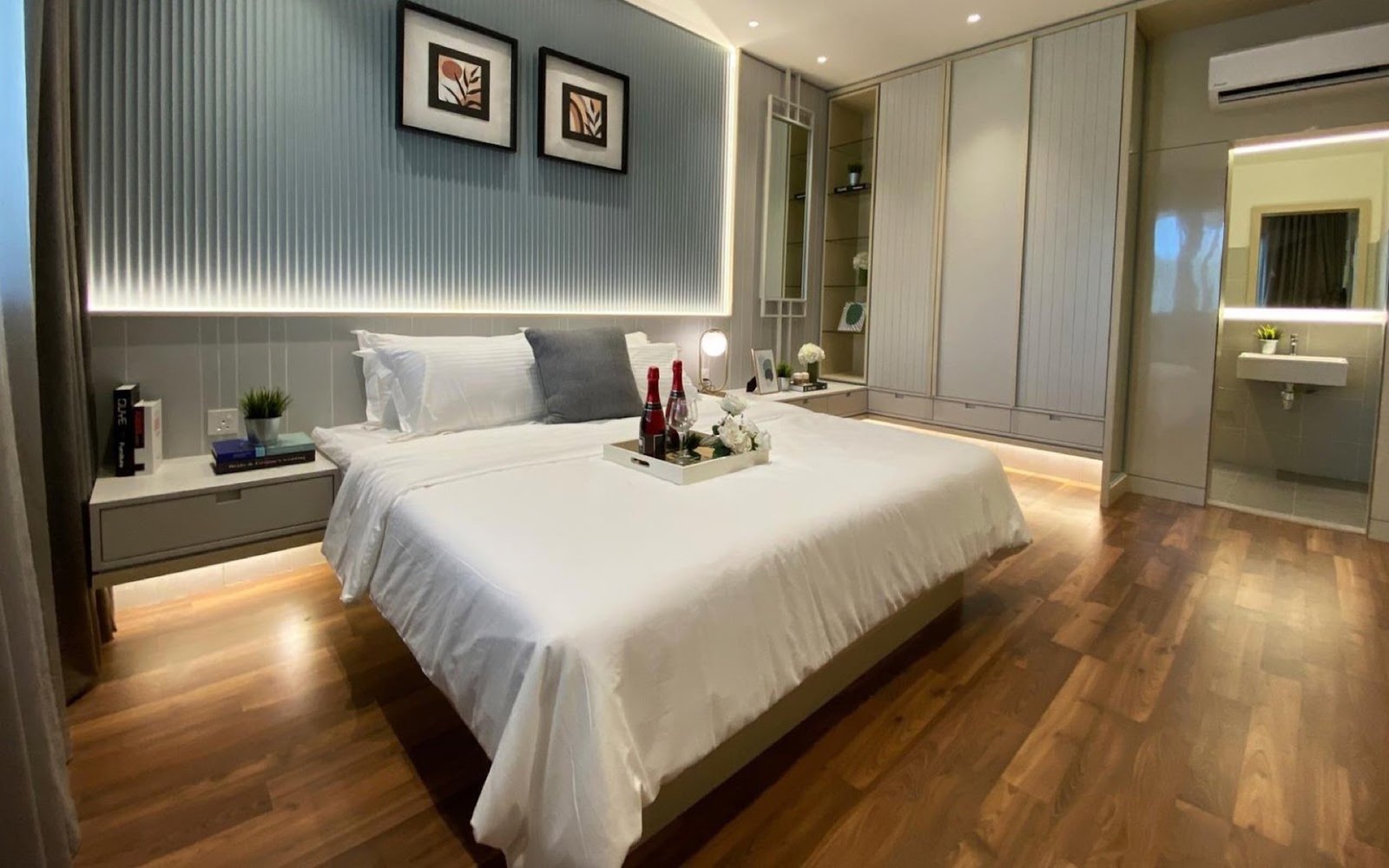 Aster Hill master bedroom: artist's impression