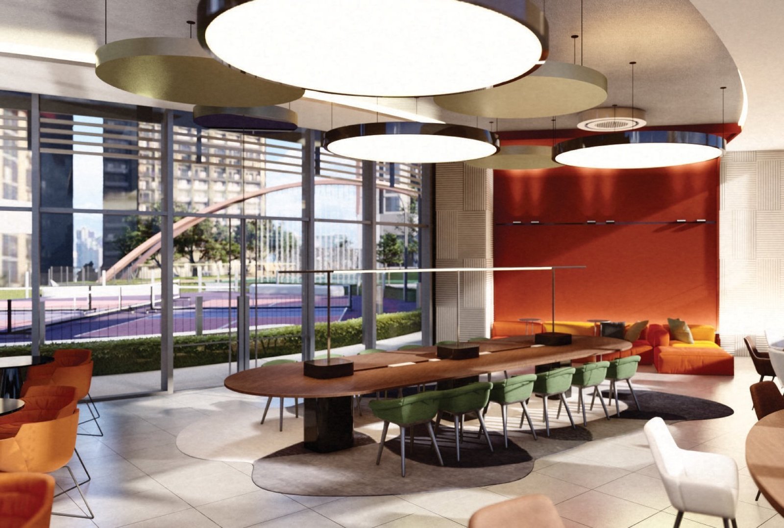 Aurum Suites co-working space: artist's impression