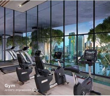 Bangsar Hill Park gymnasium: artist's impression