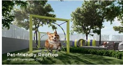 Bangsar Hill Park pet-friendly rooftop: artist's impression