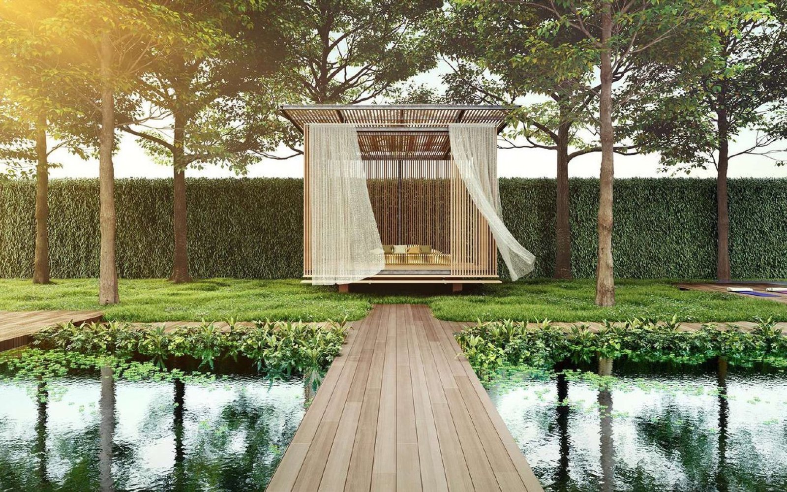 Bangsar Hill Park Verdura garden pavilion: artist's impression