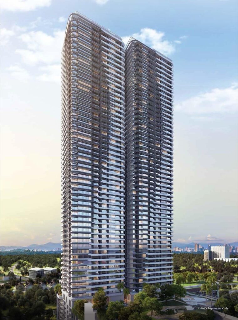 Bangsar Hill Park Verdura, Bangsar: artist's impression of Towers D and E