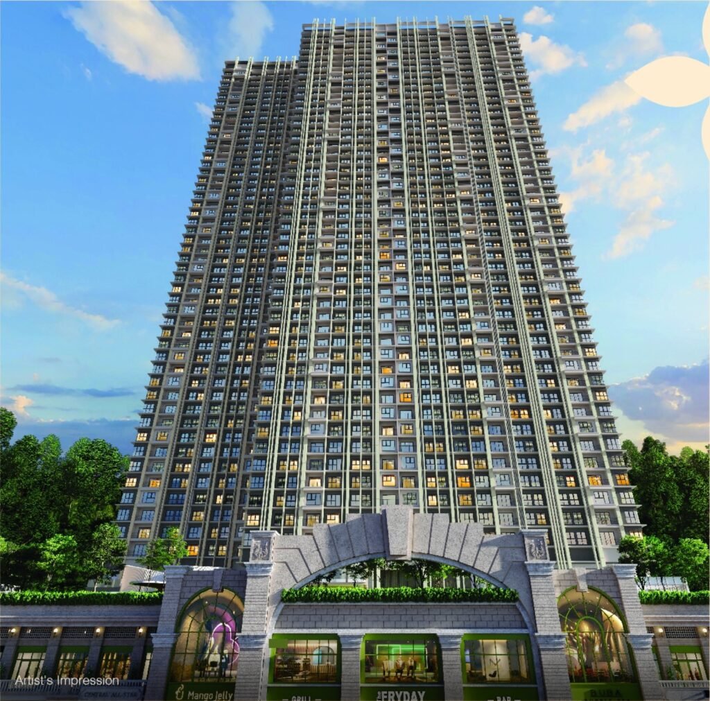 D'Tessera Residences tower, Central Park Damansara: artist's impression