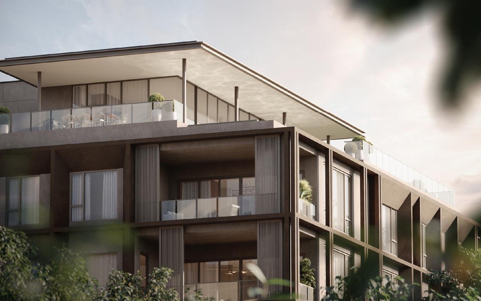EDEN Taman Duta upper floors and roof deck: artist's impression