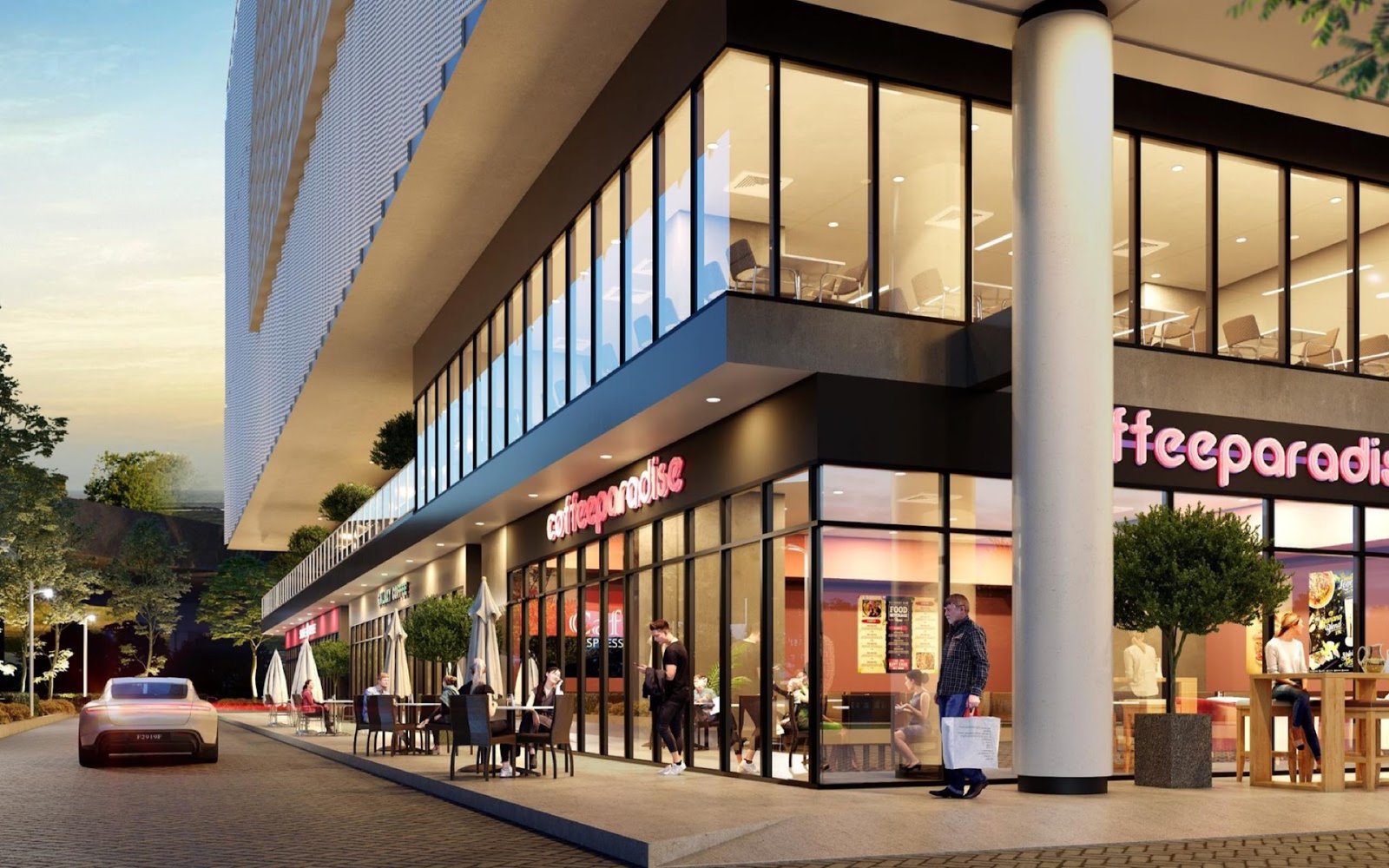 EkoTitiwangsa ground-floor retail: artist's impression