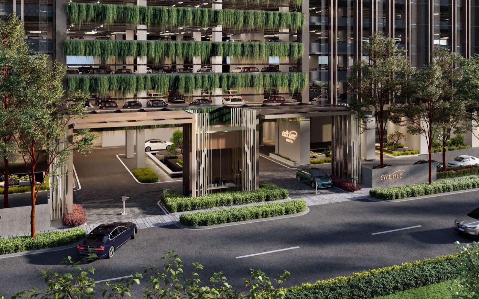 Enlace Suites II drop-off: artist's impression
