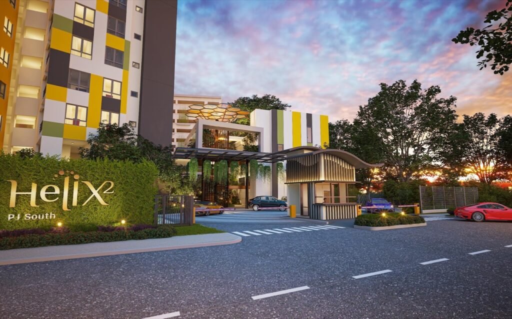 Helix 2 PJ South entrance and guardhouse: artist's impression