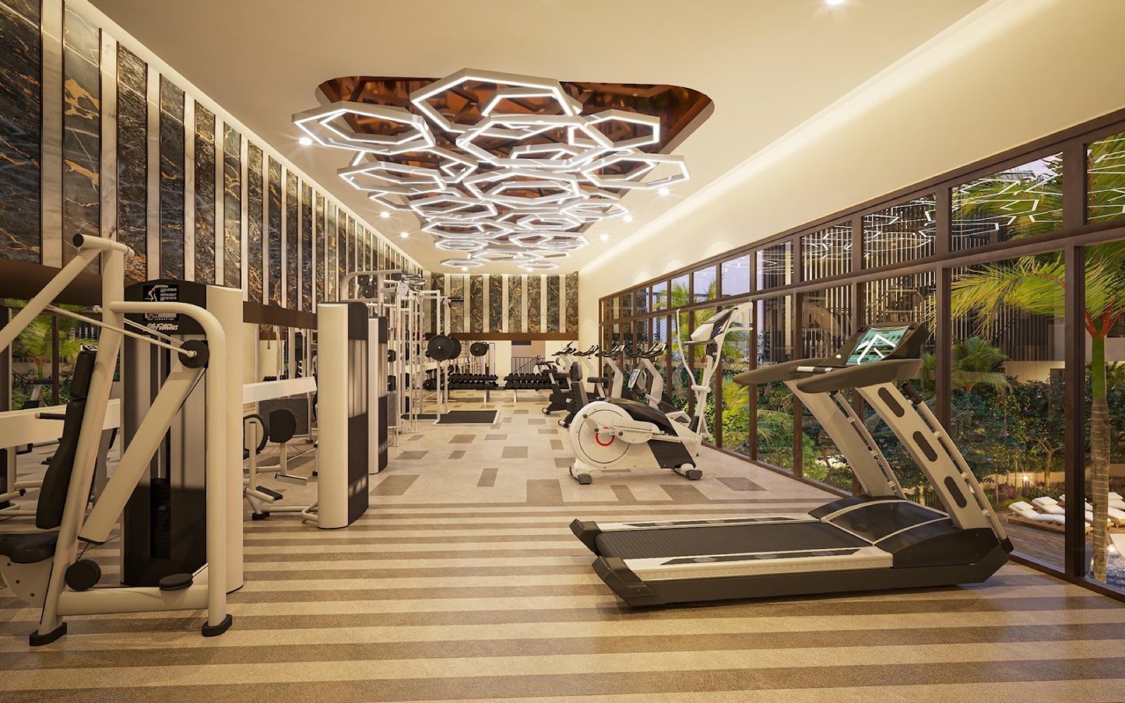 Helix 2 gymnasium: artist's impression