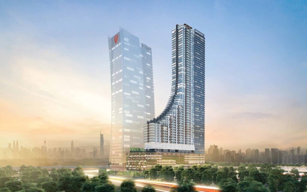 Khaya Residences, Bangsar: artist's impression of the tower