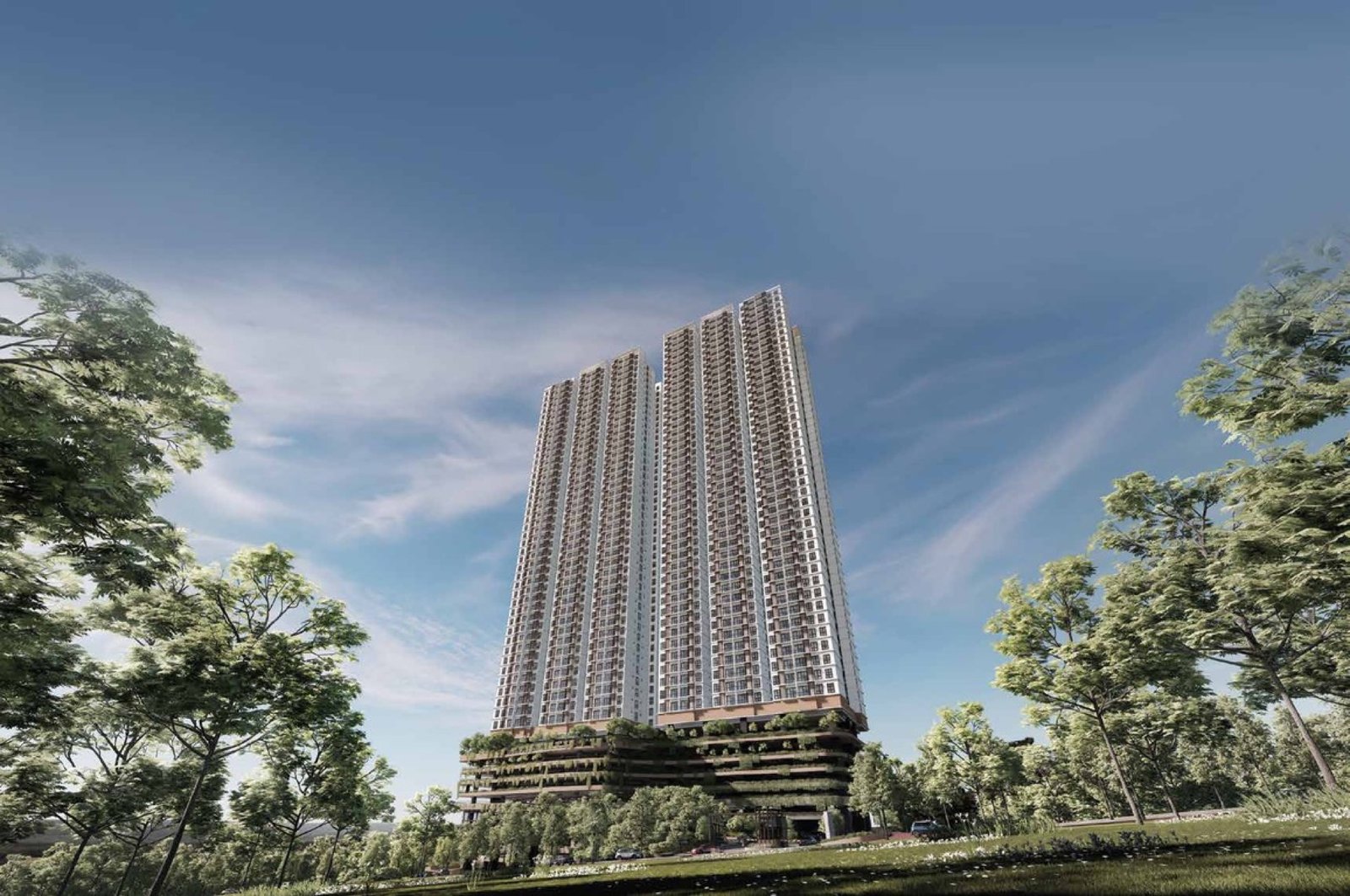 Laurel Residence, Bangsar South: artist's impression of the two towers