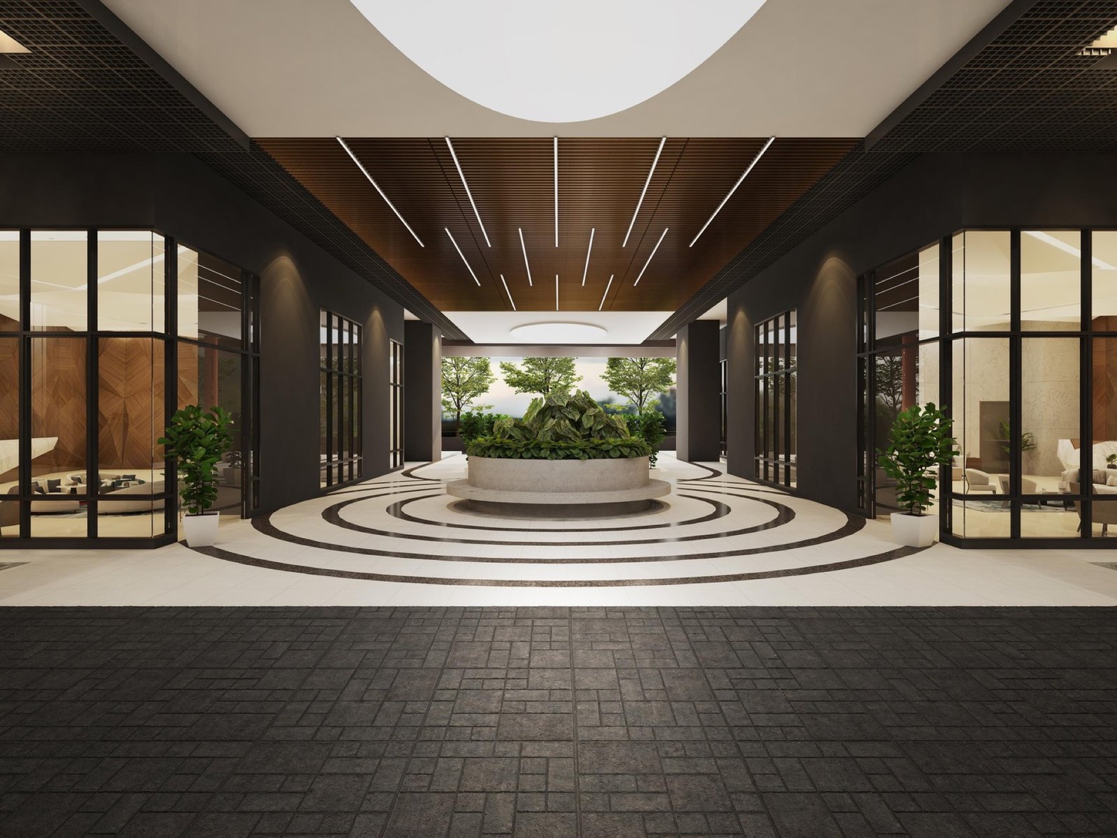 Laverra Seri Damansara Residences lobby: artist's impression