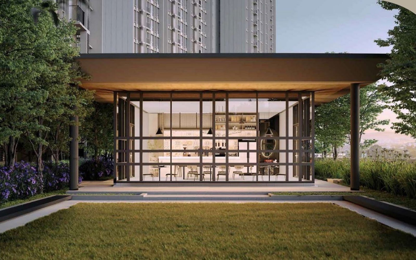 Levia Residence garden pavilion: artist's impression