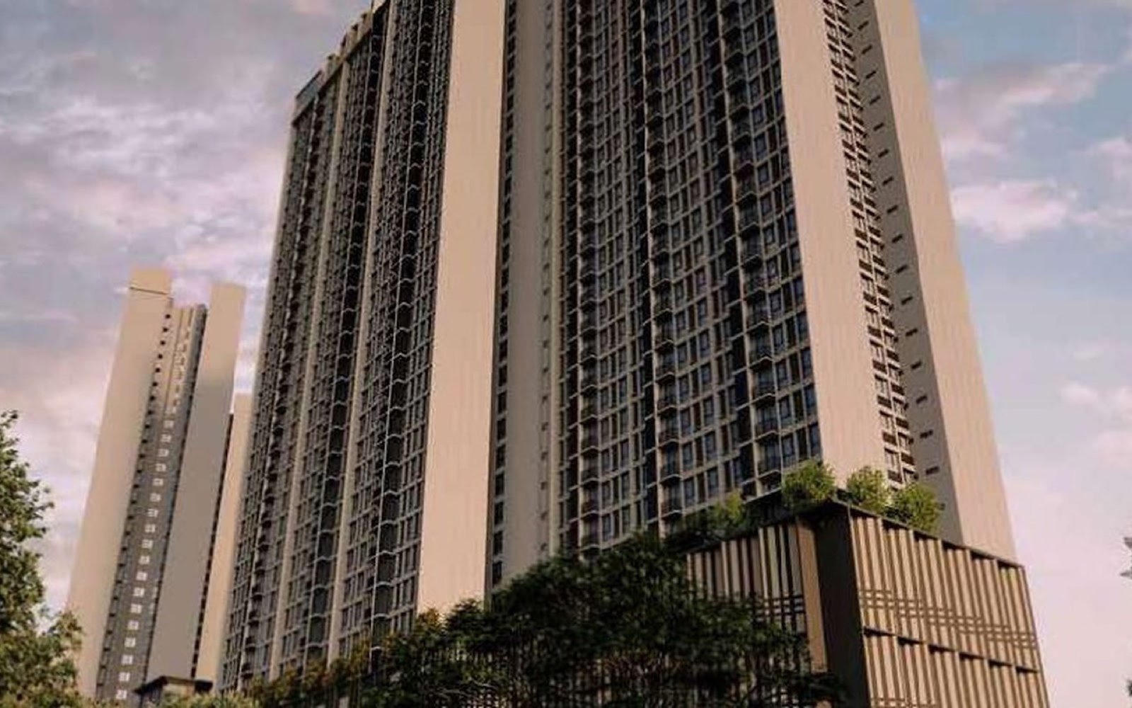 Levia Residence, Cheras: artist's impression of the towers