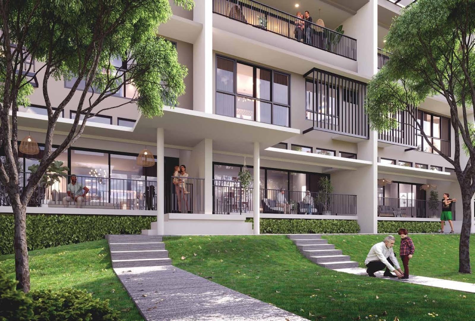 Linari Parkhome terraces: artist's impression