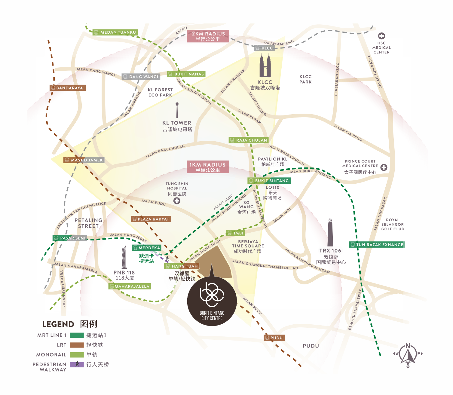 Lucentia Residences location map