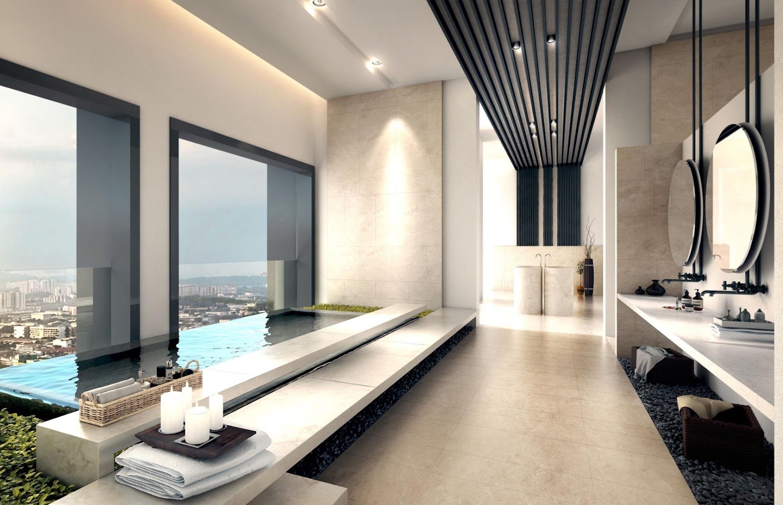 Lucentia Residences spa pool: artist's impression