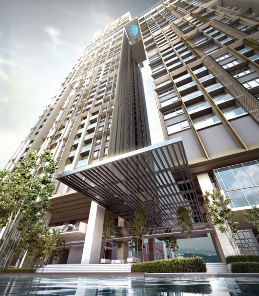 Lucentia Residences, Bukit Bintang City Centre: artist's impression of the towers