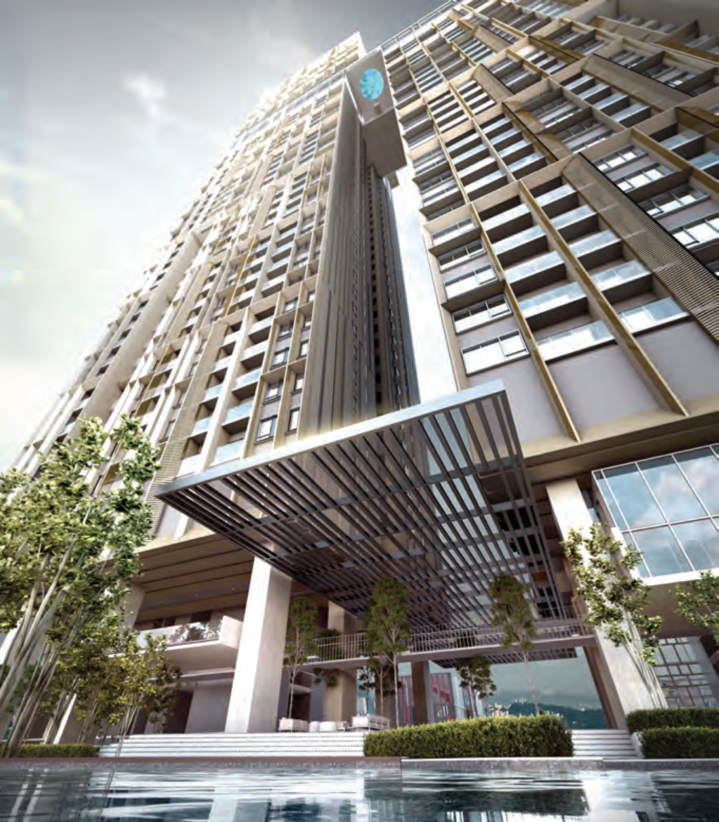 Lucentia Residences, Bukit Bintang City Centre: artist's impression of the towers