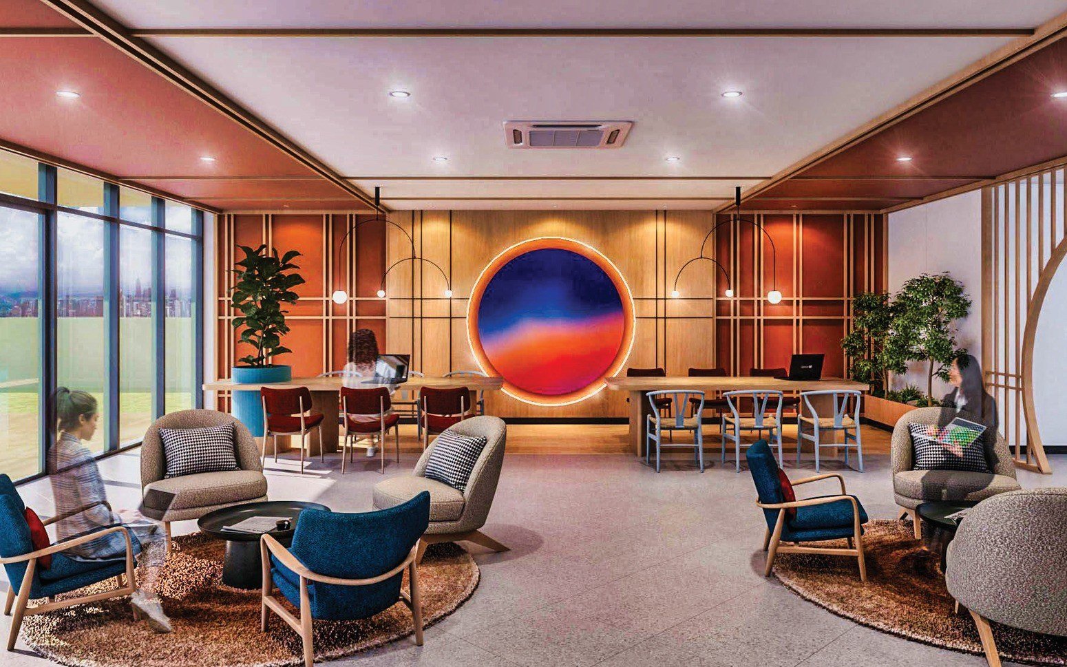 Lunar Seputeh co-working space: artist's impression
