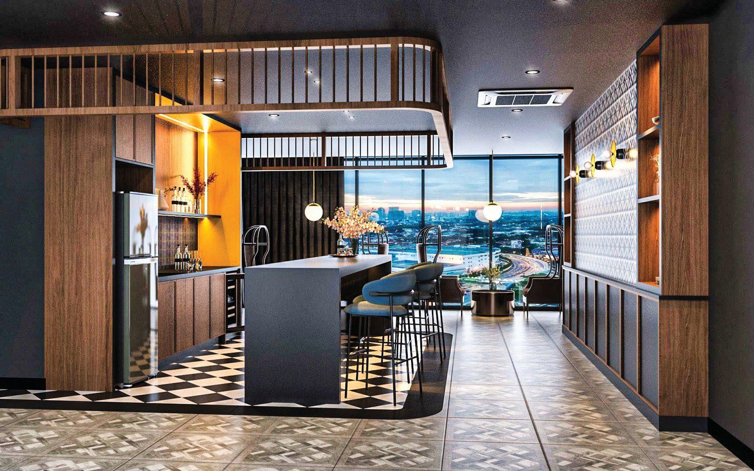 Lunar Seputeh gourmet kitchen: artist's impression