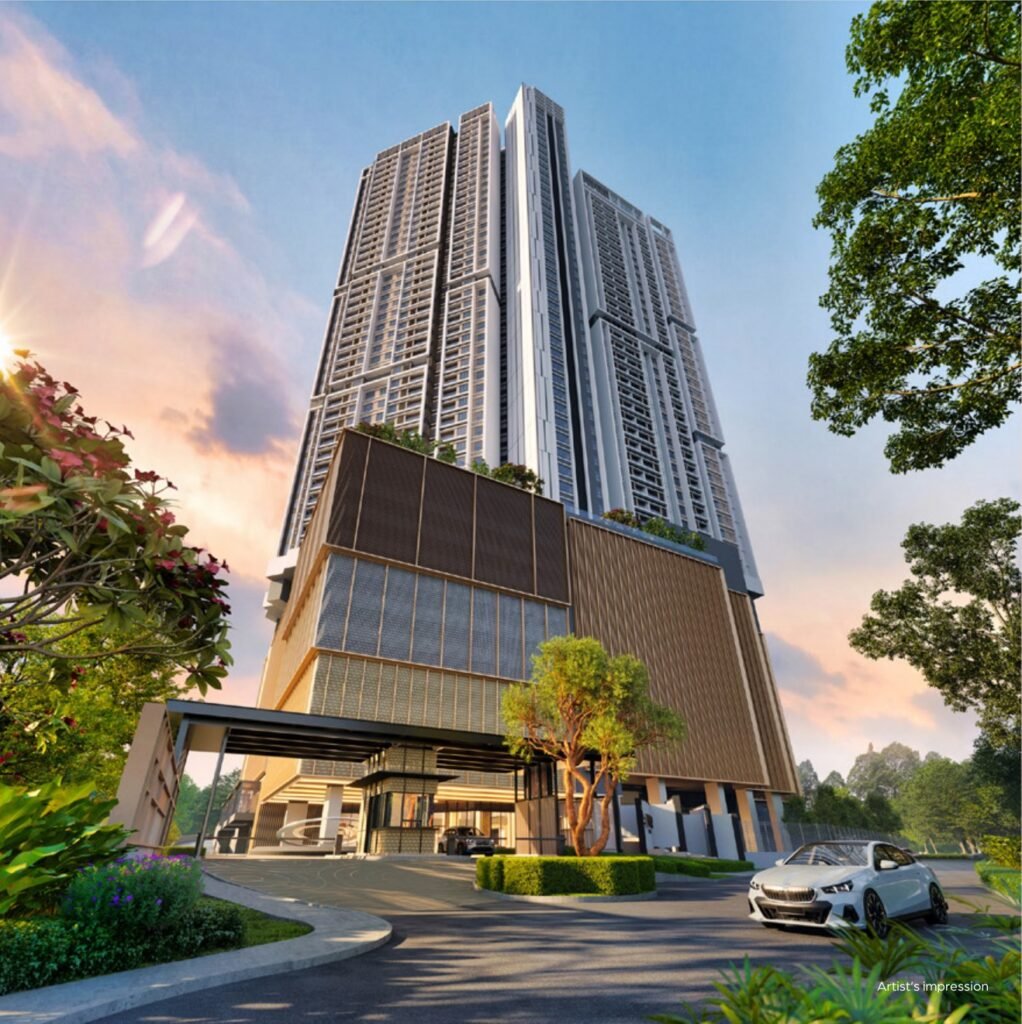 Lunar Seputeh, Old Klang Road: artist's impression of the 50-storey tower