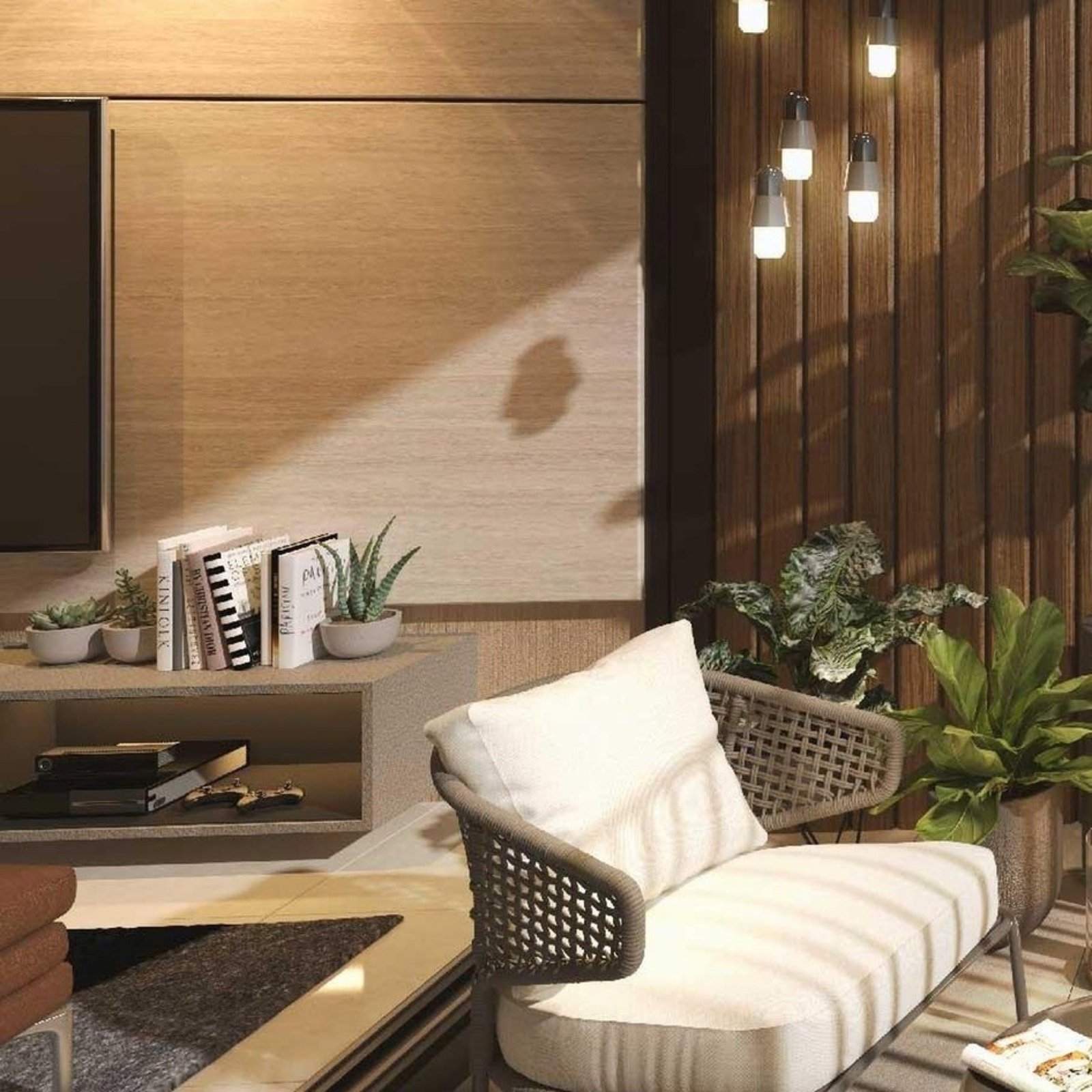 M Aspira living room: artist's impression