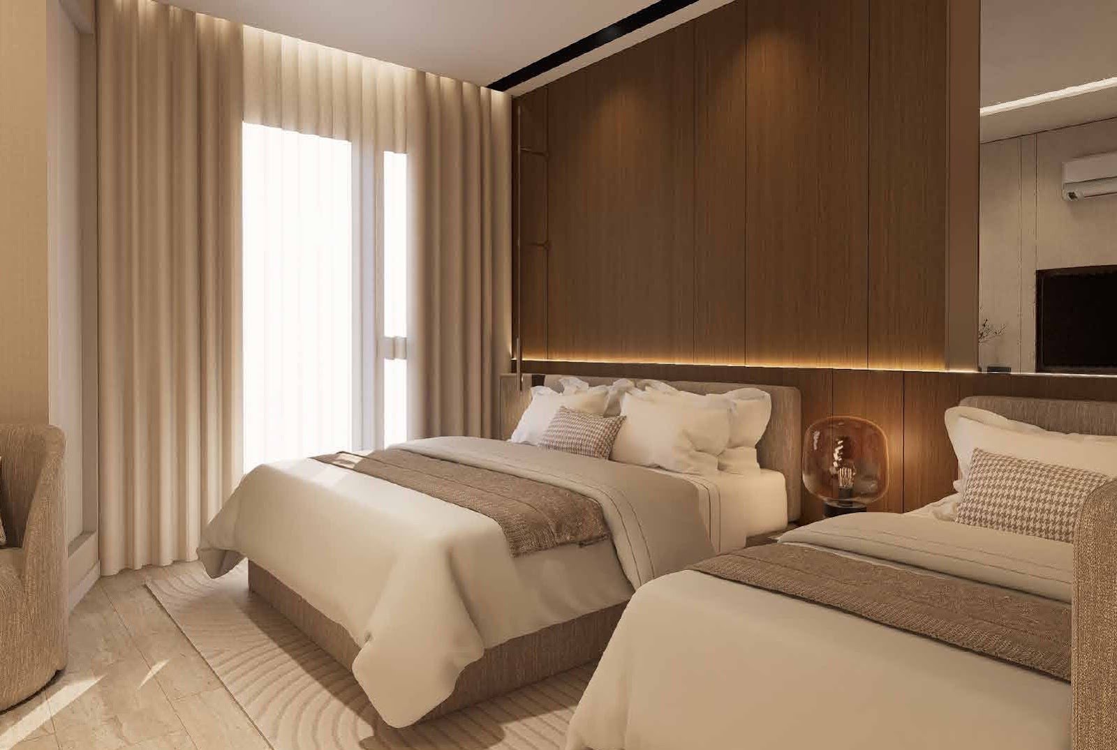 MABA Suitez bedroom interior: artist's impression