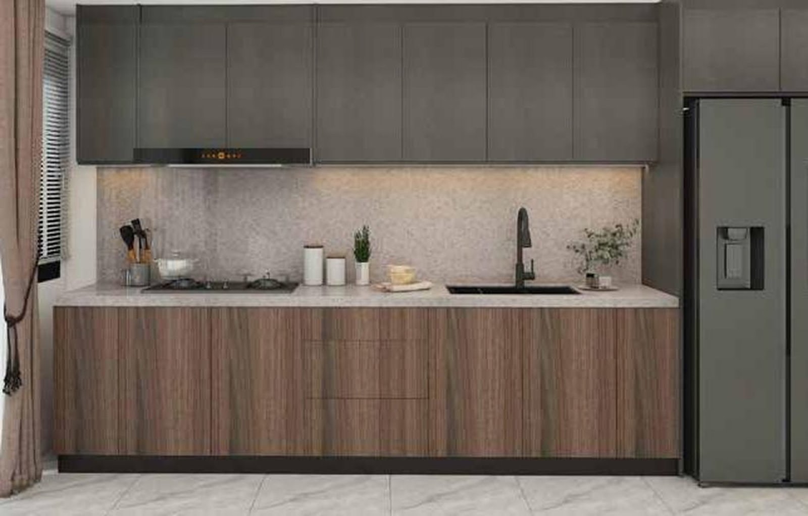 Myra Senja kitchen: artist's impression