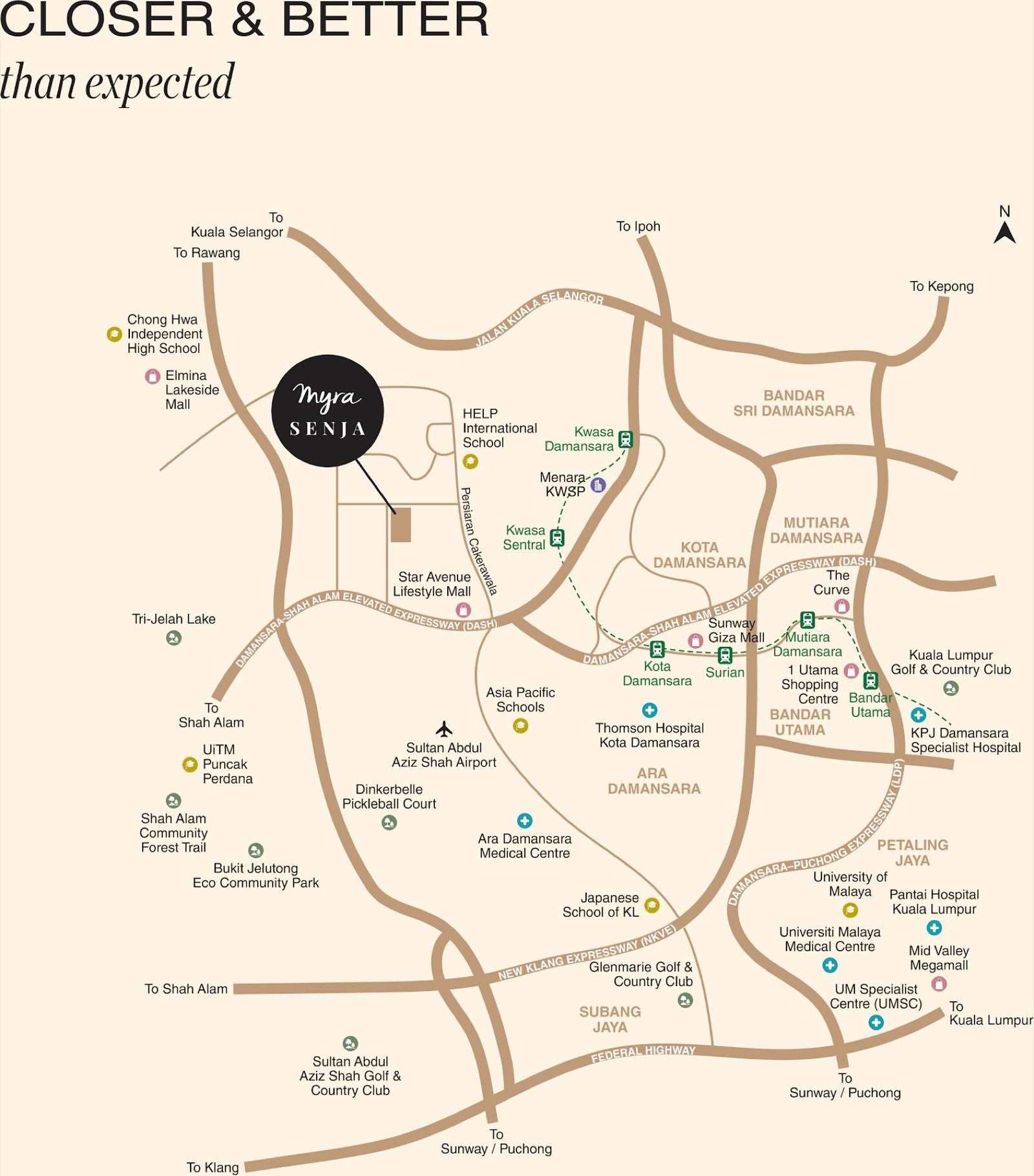 Myra Senja location map