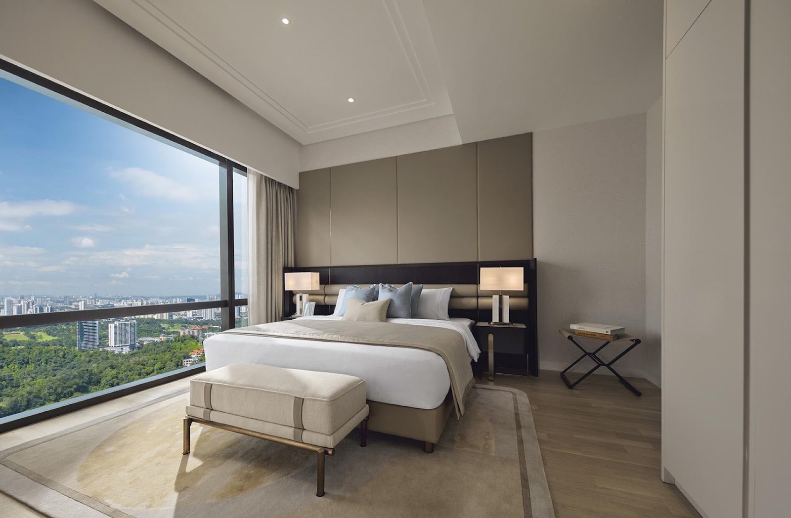 Pavilion Damansara Heights Royal Suites bedroom: artist's impression