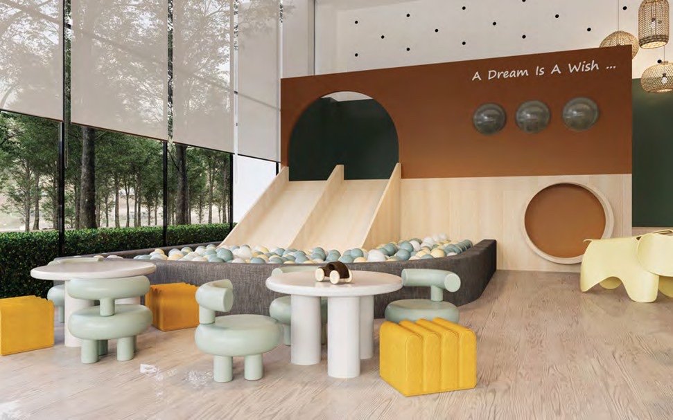 River Park Bangsar South indoor kid's play room: artist's impression
