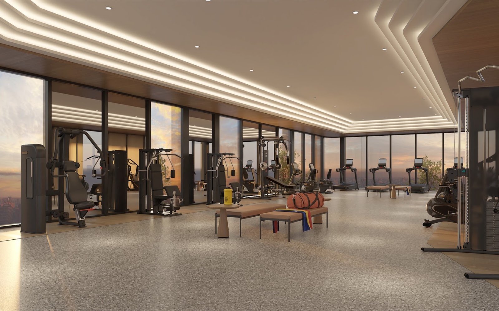 Senna Heights gym: artist's impression