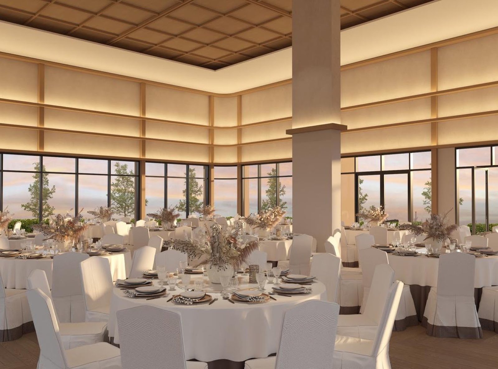 Senna Heights multipurpose hall: artist's impression